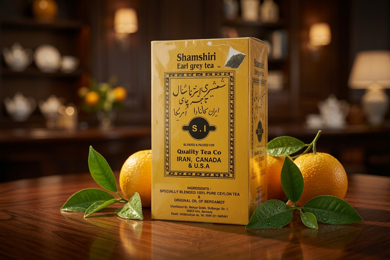 چای ارل گری (سیلان با اسانس برگاموت)