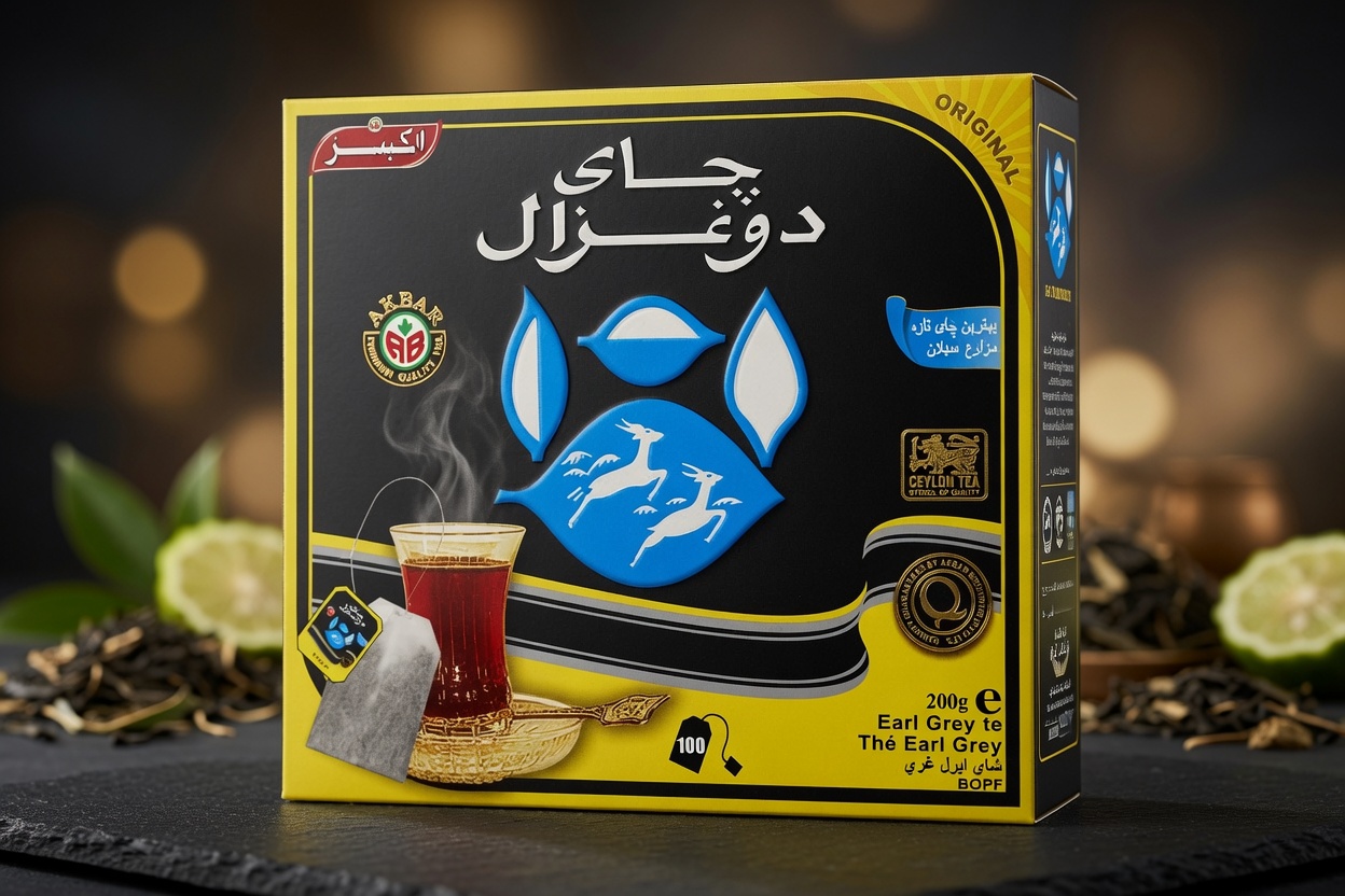 چای ارل گری کیسه‌ای سیلان