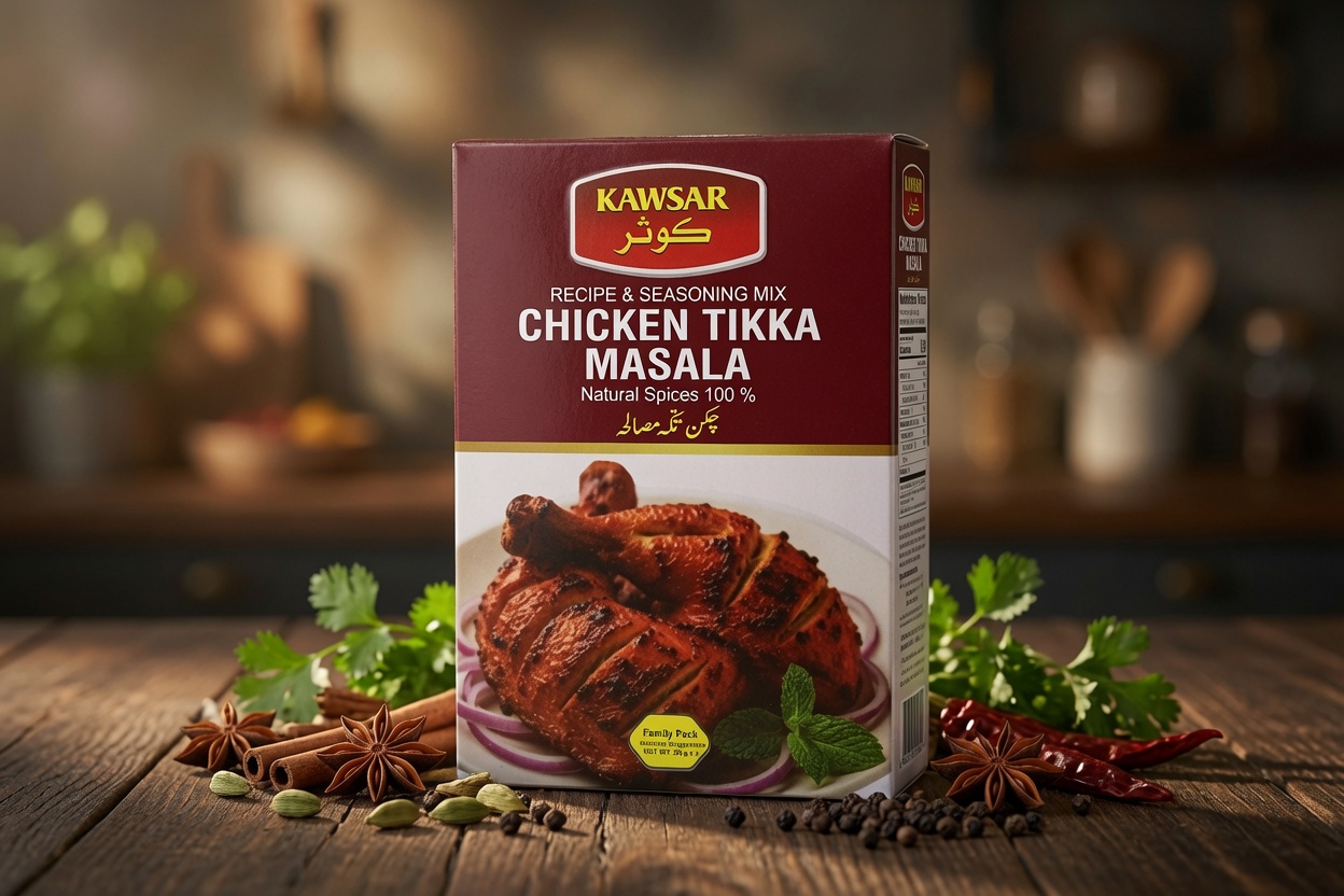 ادویه مرغ تیکه (چیکن تیکا)