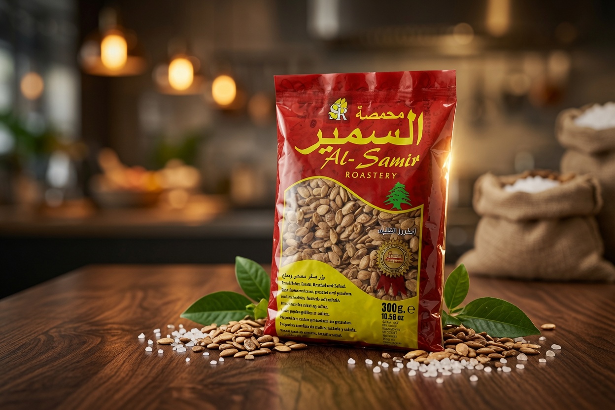 تخمه بوداده و نمکی