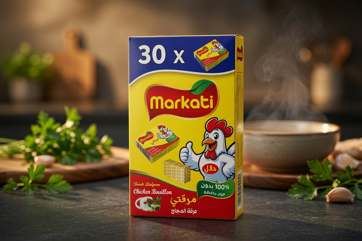 سوپ‌مایه مرغ (بسته ۳۰ عددی)