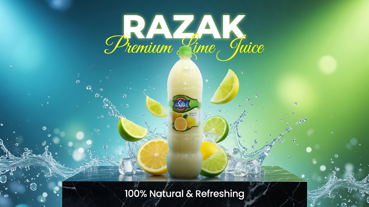 آب لیمو ترش رازک