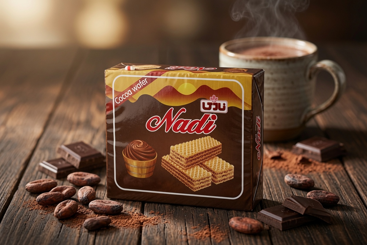 ویفر کاکائویی نادی